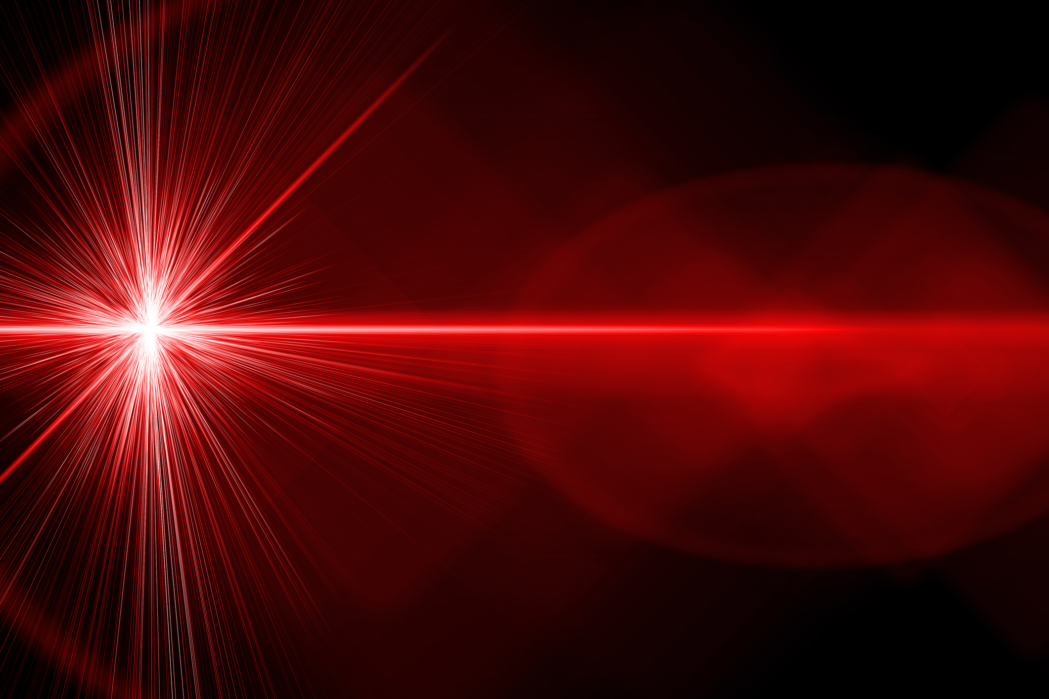 belønning kurve Modtager maskine Red laser ray • Level