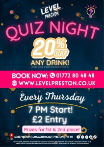 Quiz Night in Preston City Centre